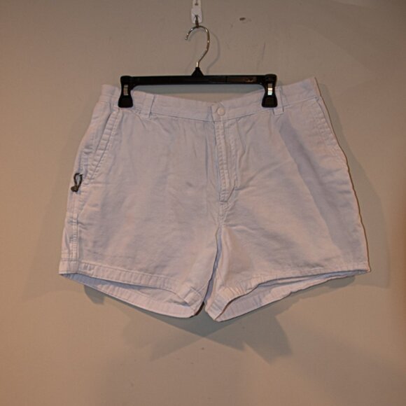 Columbia White Khaki Shorts Size 16 - Picture 1 of 4
